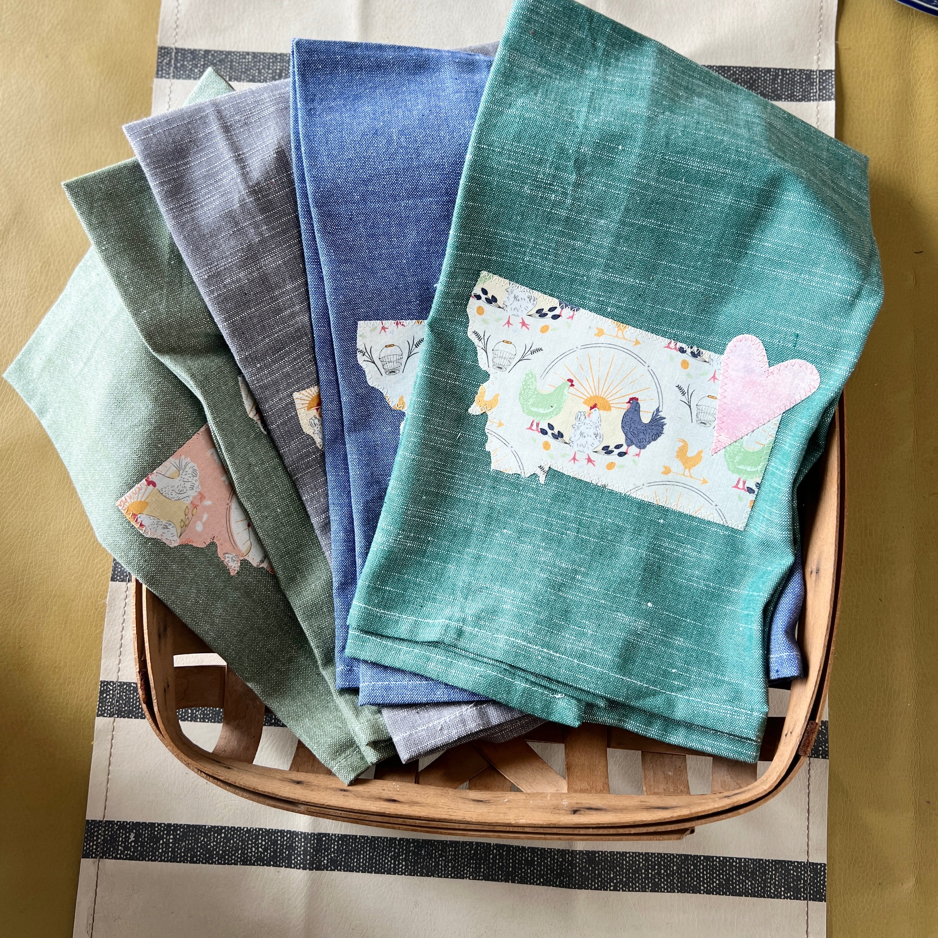 Handmade Montana Tea Towel