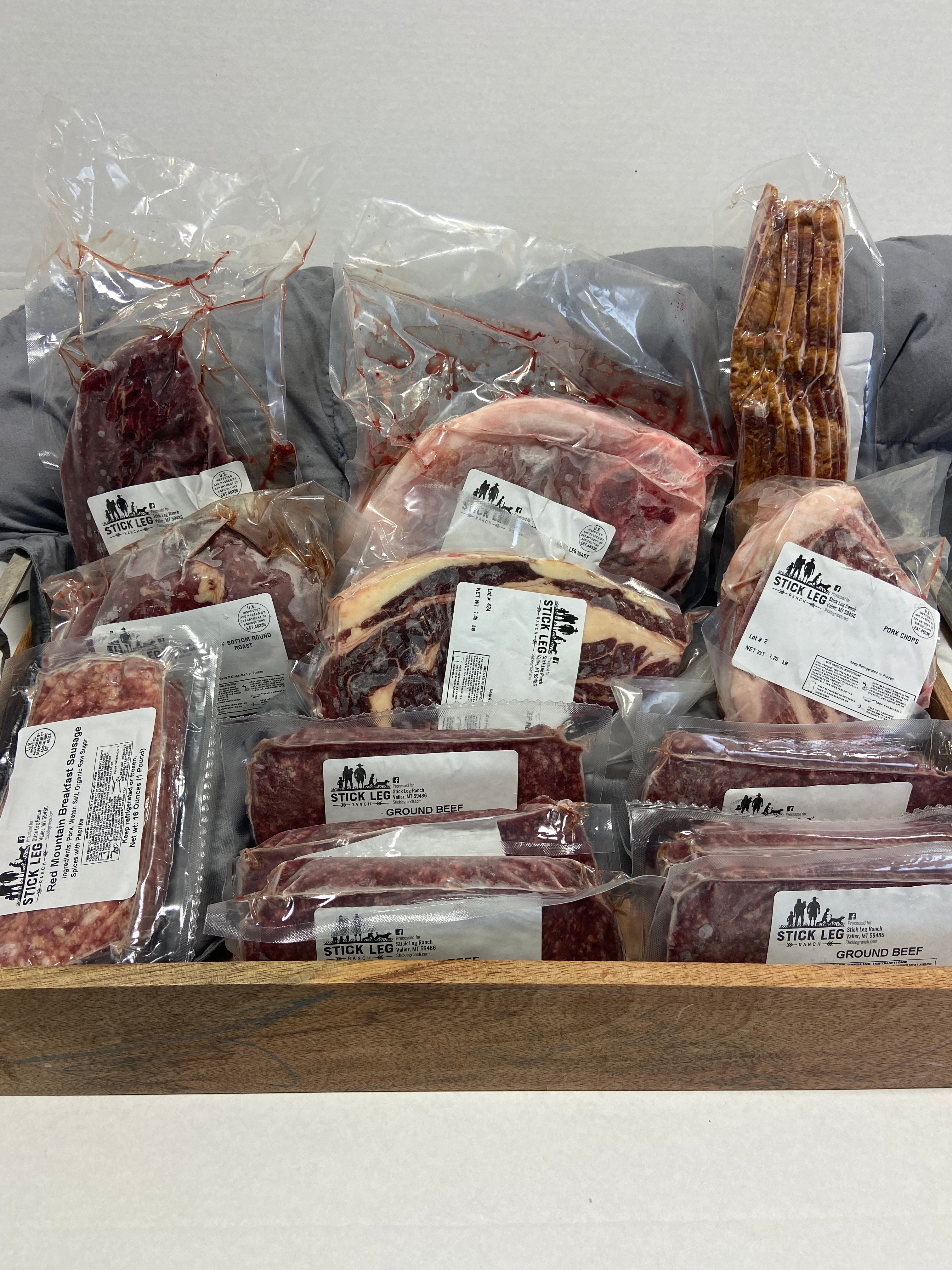 Beef and Pork Sampler