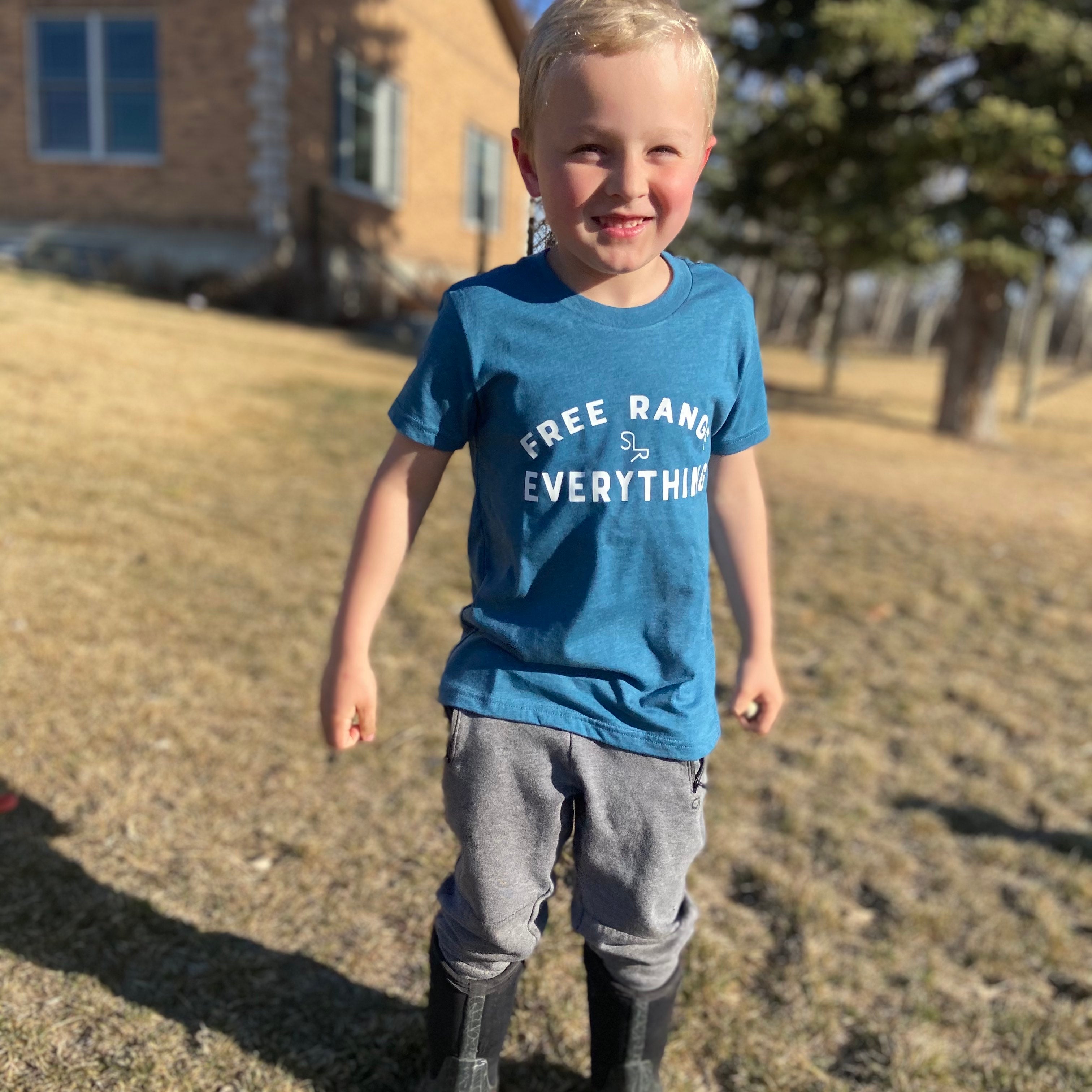 YOUTH FREE RANGE EVERYTHING TSHIRT