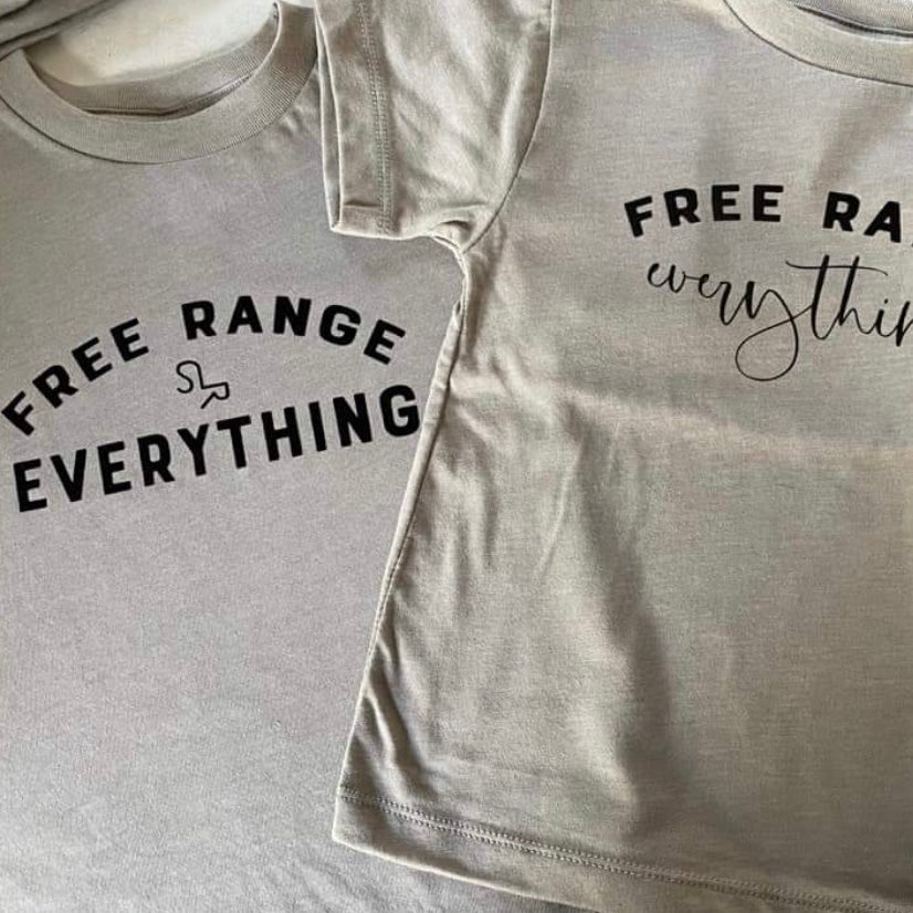 YOUTH FREE RANGE EVERYTHING TSHIRT