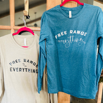 ADULT FREE RANGE EVERYTHING SHIRT